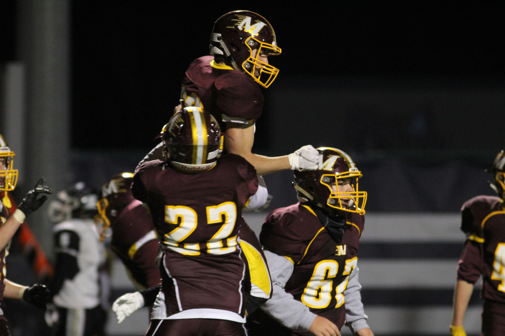 Lakeland at Menomonie football 10-25-19